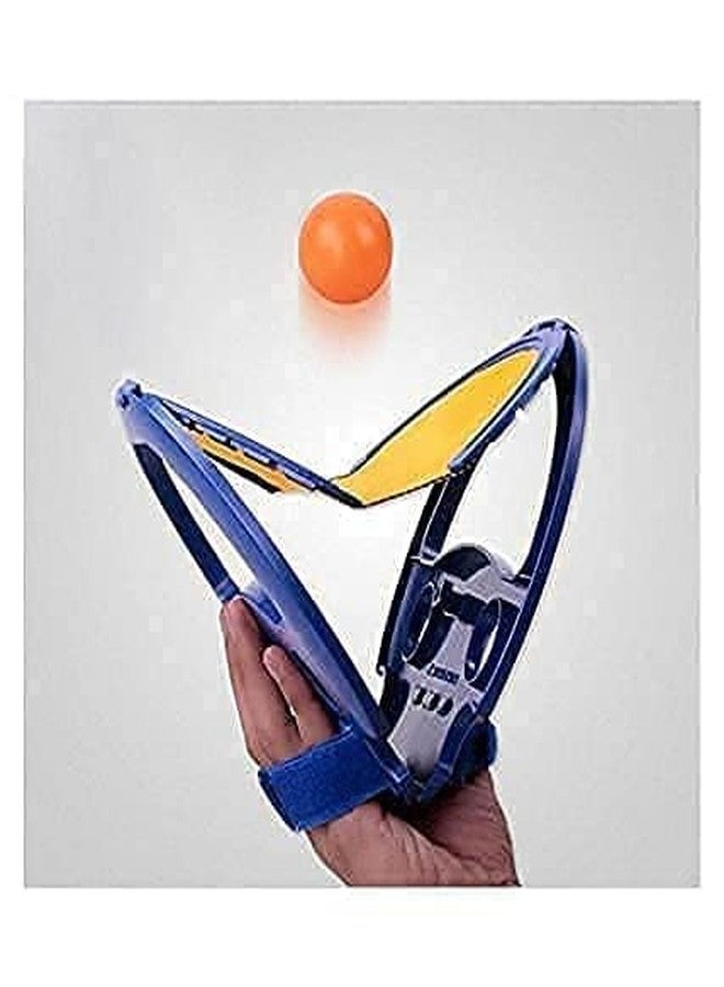 ZURITY Catching & Throwing Ball Game | for Outdoor/Yard/Beach/Pool Toy | for Playing Indoor/Outdoor Fun Game | Travel Accessories (Pack of - 2 Ball & 1 Catcher)(Multicolor) - Image 2